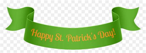 St Patricks Day Banner Clip Art Hd Png Download Vhv