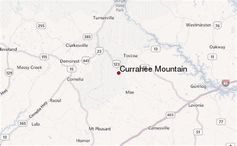 Currahee Mountain Mountain Information