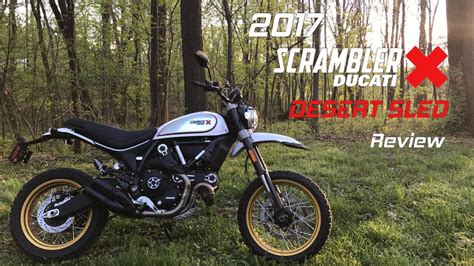 Ducati Scrambler Desert Sled Review Youtube