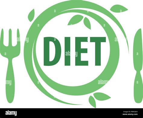 Vector Logo For Diet Stock Vector Image And Art Alamy