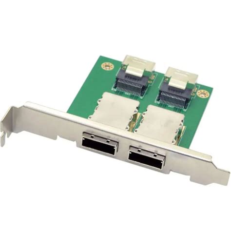Адаптер Dual SFF-8087 Mini-SAS to SFF-8088 External Mini-SAS – ціна ...