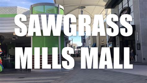 Sawgrass Mills Mall Tour Shopping Miami Youtube