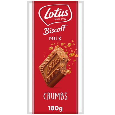 Lotus Biscoff Milk Chocolate Crumbs G Chocolate Singles B M