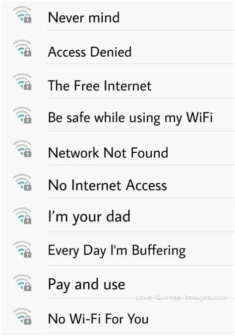 201 Best Funny Wifi Names 2024 Copy And Paste Love Quotes Images