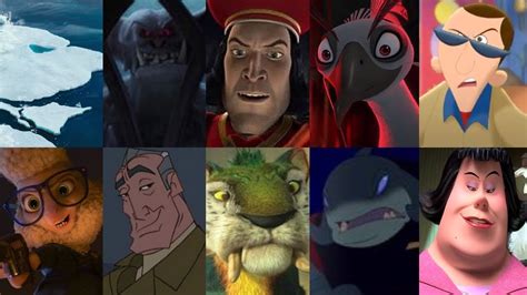 My Favorite Movie Of Animated Villains Defeats