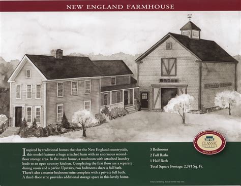 The New England Farmhouse | Northeastern Log Homes