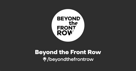 Beyond The Front Row Instagram Linktree