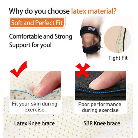 Buy HUEGLO Patella Knee Strap For Knee Pain Relief Knee Stabilizing