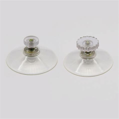 M Mm Clear Pvc Screw Suction Cup With Screw And Nut For Table Glass