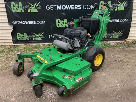 48in John Deere W48r Commercial Walk Behind W Kawasaki 91 A Month Mowers For Sale John