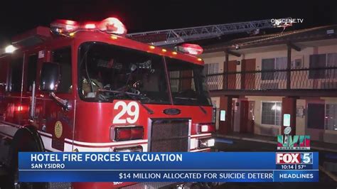 Hotel Fire Forces Evacuations YouTube