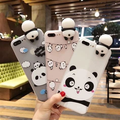 YSW 3D Cute Panda Case For OPPO R17 RX17 Pro F7 F5 F1 Plus Youth R9 A37