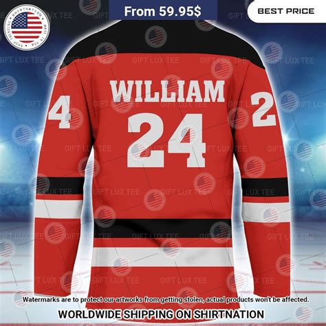 St. George Illawarra Dragons Custom Hockey Jersey • Shirtnation - Shop ...