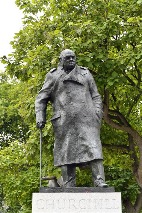 Where Is The Winston Churchill Statue And When Was It Vandalised