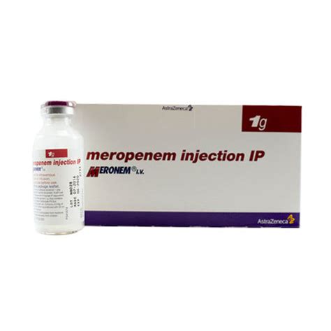 1 Gm Meropenem Injection Ip Temperture Not Exceeding 25 A C In Dry