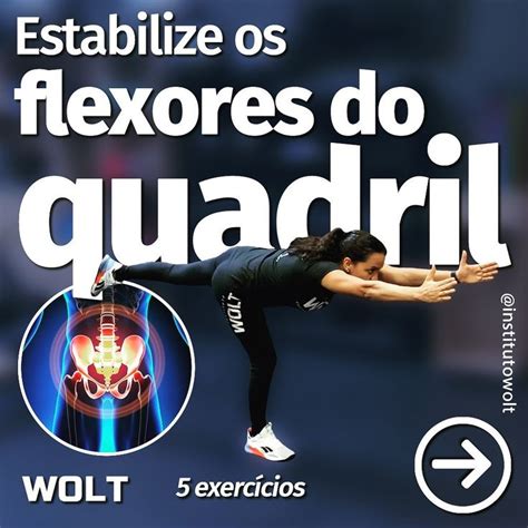 Instituto Wolt S Instagram Post Estabilize Os Flexores Do Quadril