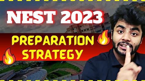 Nest 2023 Preparation In 2 Months Niser And Cebs Youtube