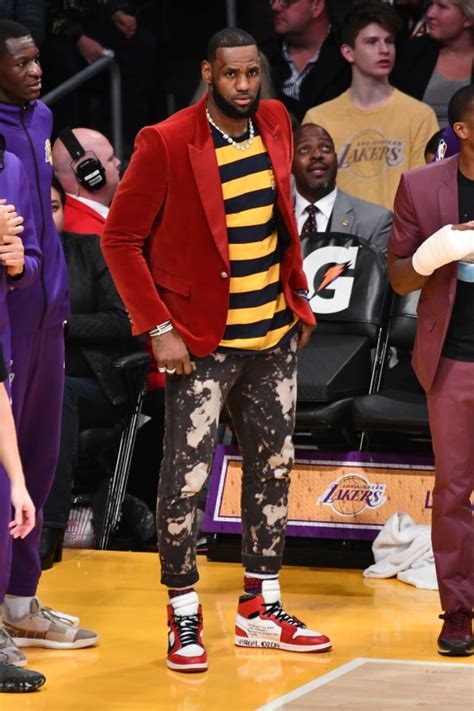 See Lebron James Greatest Suits Through The Years From Oversized To Chic