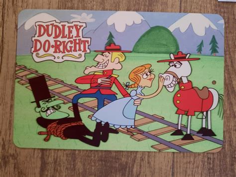 Dudley Do Right Classic Cartoon Hanna Barbera 8x12 Metal Wall Sign Sign Junky