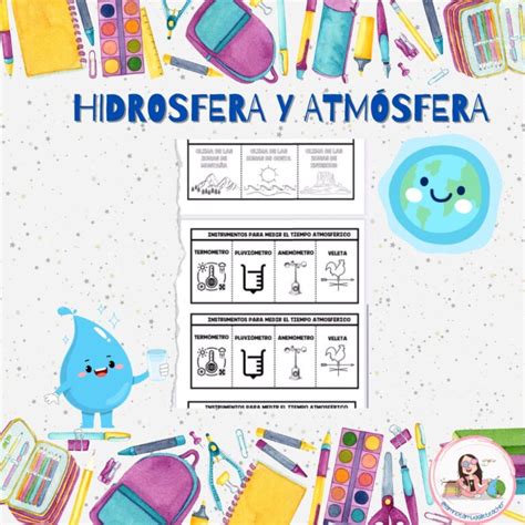 Fichas interactivas Atmósfera e hidrosfera Aula en Juego