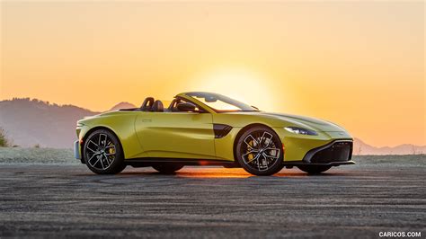 Aston Martin Vantage Roadster 2021MY Color Yellow Tang US Spec