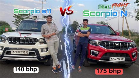 Old Scorpio s11 vs Scorpio N Drag race य कय हआ viral