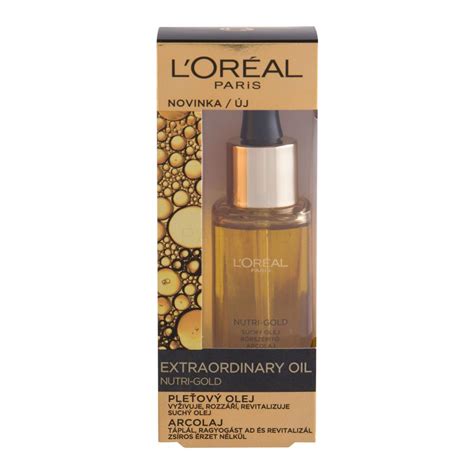 L Or Al Paris Nutri Gold Extraordinary Oil Ulei Facial Pentru Femei