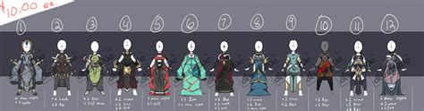 Arcane Outfits Adopts 10 1112 Available Open By Alterissue On