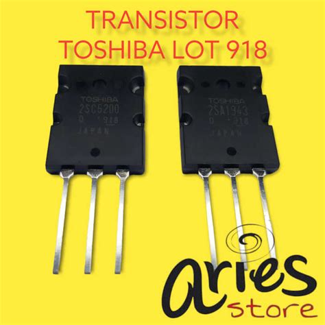 TRANSISTOR TOSHIBA 2SA1943 2SC5200 BIJIAN Lazada Indonesia