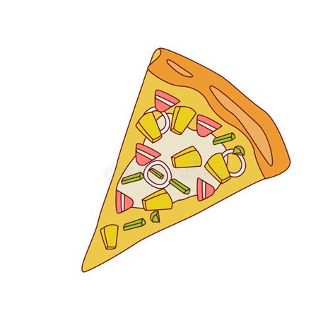 Pineapple Pizza Clipart Png