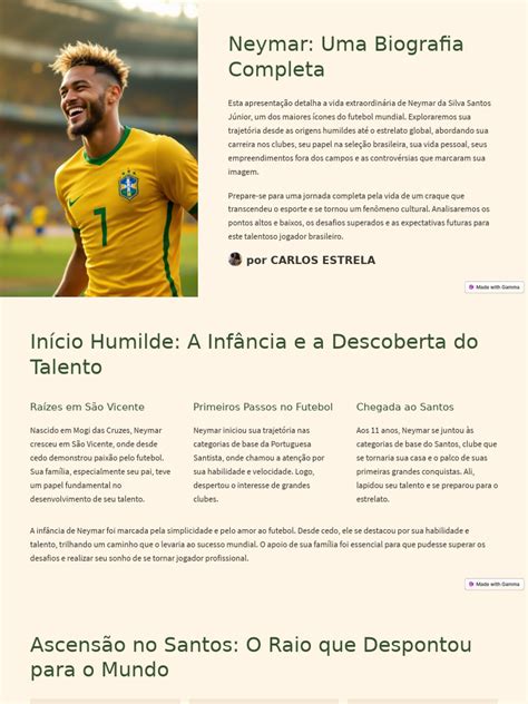 Biografia Sobre O Neymar - Neymar Uma Biografia Completa 2 | PDF | Lionel Messi | FC Barcelona
