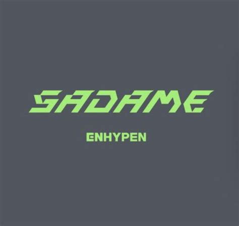 ENHYPEN Charts on Twitter Pre order 定め SADAME https t co