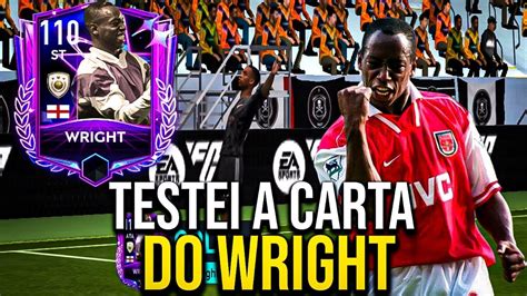 O MELHOR ATACANTE DO JOGO TESTEI A CARTINHA DO IAN WRIGHT NO FIFA