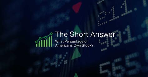 What Percentage Of Americans Own Stock