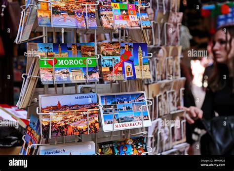 Cartes Postales Anciennes Maroc Banque De Photographies Et Dimages à