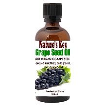 Grape seed oil Virgin Organic perfect for oily skin type