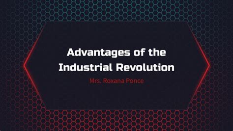 Advantages And Disadvantages Of The Industrial Revolution