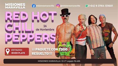 Red Hot Chili Peppers Suma Una Funci N Para El De Noviembre En