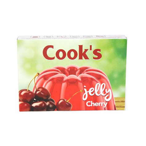 Cook Cherry Jelly 80g Online At Best Price Gelatine Lulu Egypt