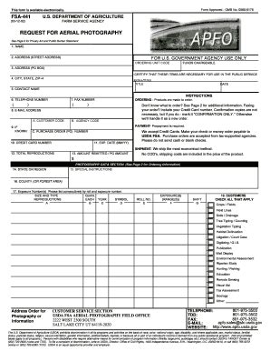 Fillable Online Fsa Usda Omniform For Usda Fax Email Print Pdffiller