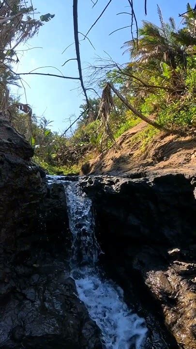 Waterfall At Sweetwater Beach At Richards Bay Youtube