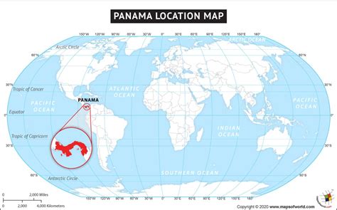 Panama Canal On World Map – Map Of California Coast Cities