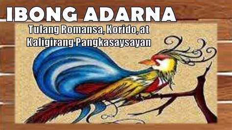 Ang Ibong Adarna Ay Isang Halimbawa Ng Korido Kaligirang Hot Sex ...