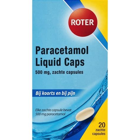 Roter Paracetamol Mg Licaps