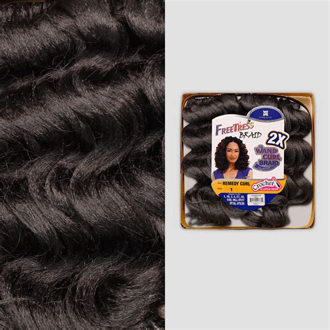 Buy Freetress Synthetic Hair Crochet Braids X Wand Curl Remedy Curl