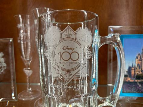 NEW Disney100 Platinum Mickey Figure And Glass Mug Available At Walt