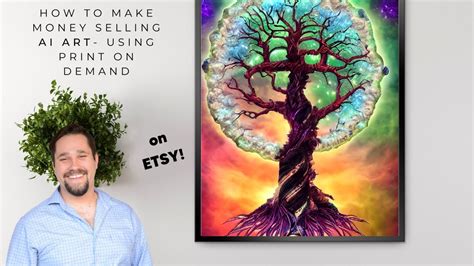 How To Make And Sell Ai Art Using Etsy And Print On Demand YouTube