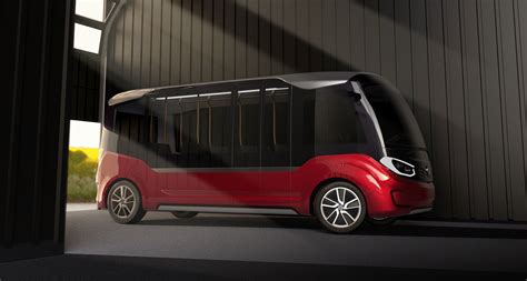 A Star Autonomous Shuttle Bus On Behance