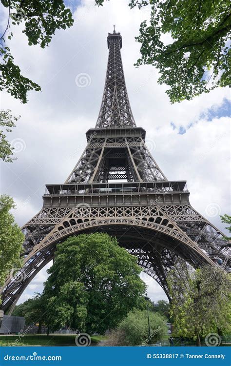 The Eiffel Tower Stock Image Image Of Tower Nature