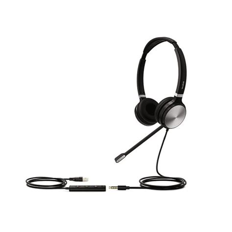 Yealink UH36-DUAL-UC USB Wired Headset Plug-and-play
